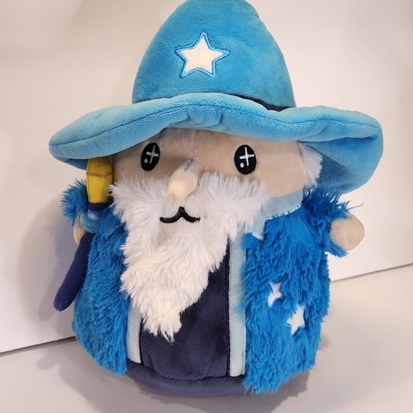 Squishable Blue Wizard with Staff 10" - Picture 3 of 10